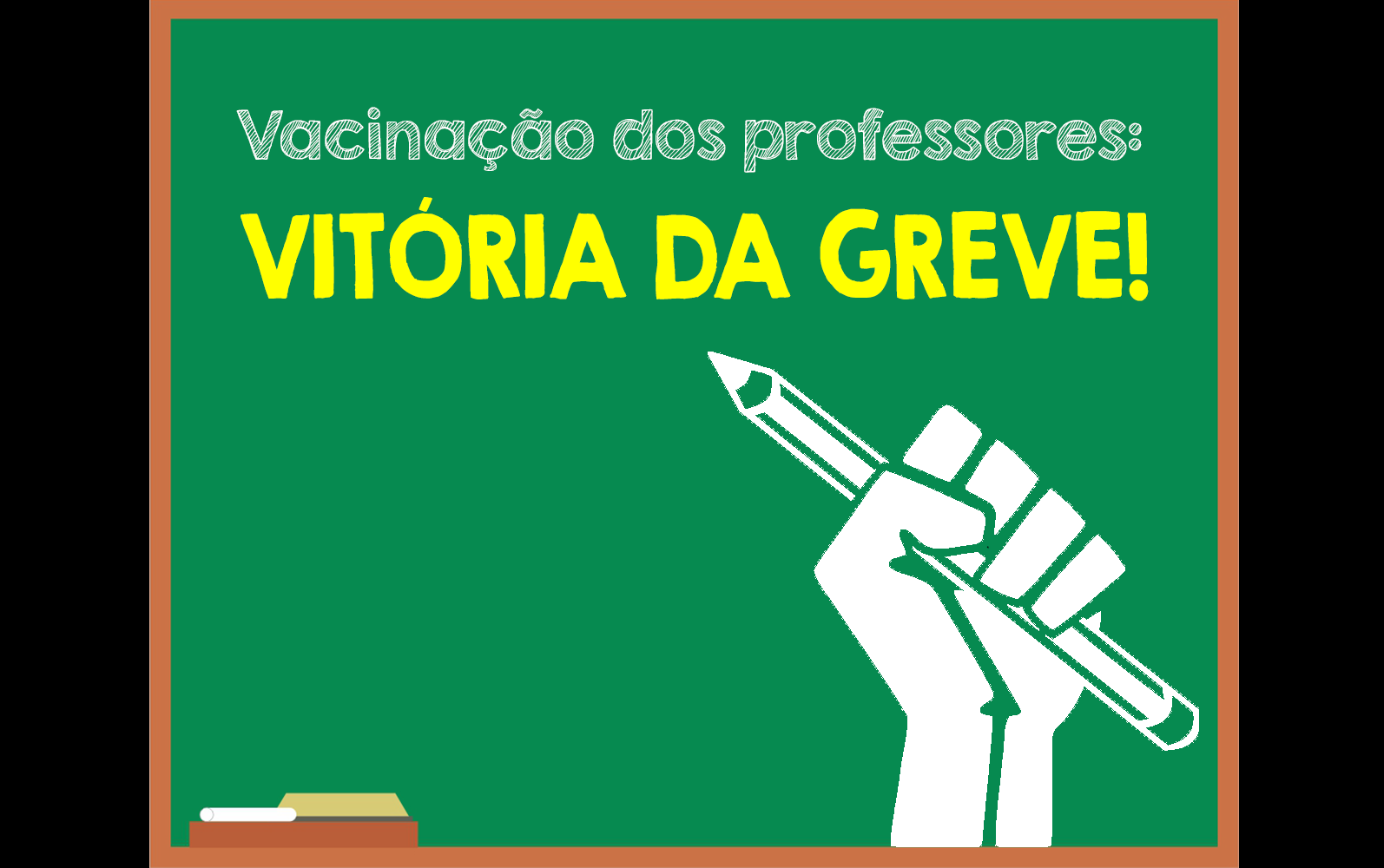 Vacinação dos professores: vitória da mobilização da categoria!