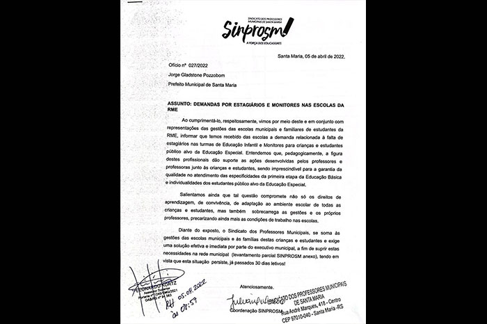 Morosidade na contratação de estagiários e monitores precariza trabalho e a qualidade da educação