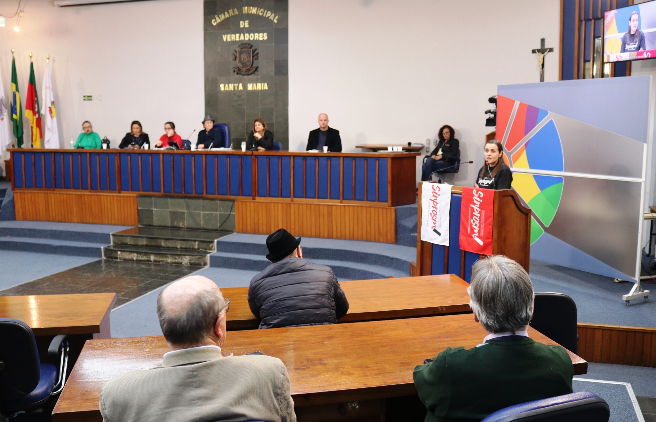 Câmara de SM: Audiência pública debate direitos do Magistério Municipal