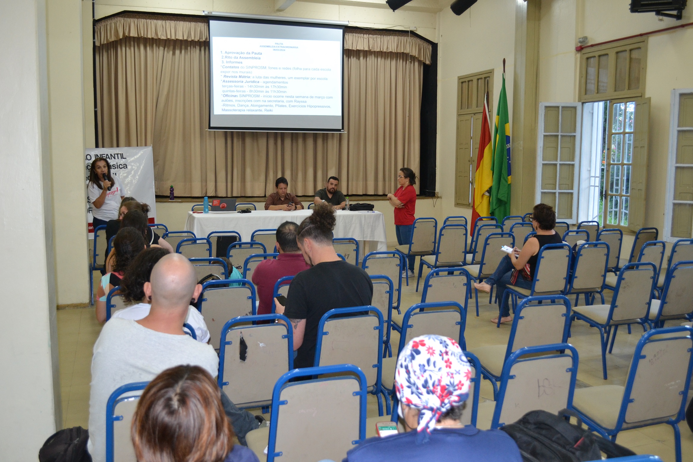 Sinprosm adere ao Dia Nacional de Lutas da Educação