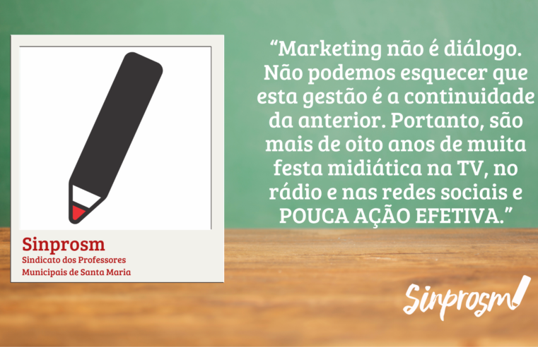 A retórica do diálogo e a realidade das escolas públicas de Santa Maria