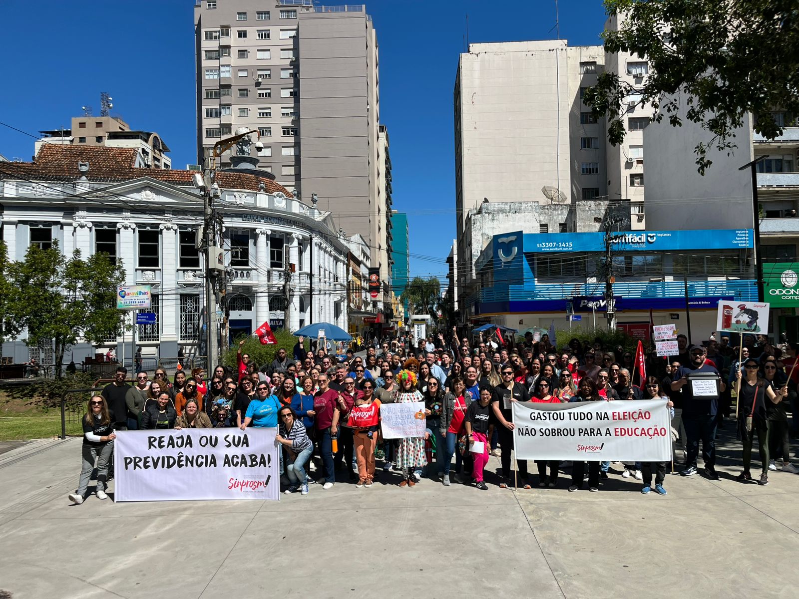 Categoria precisa se manter firme: mobilização segue nesta quarta-feira, 1º de outubro com ato unificado dos servidores