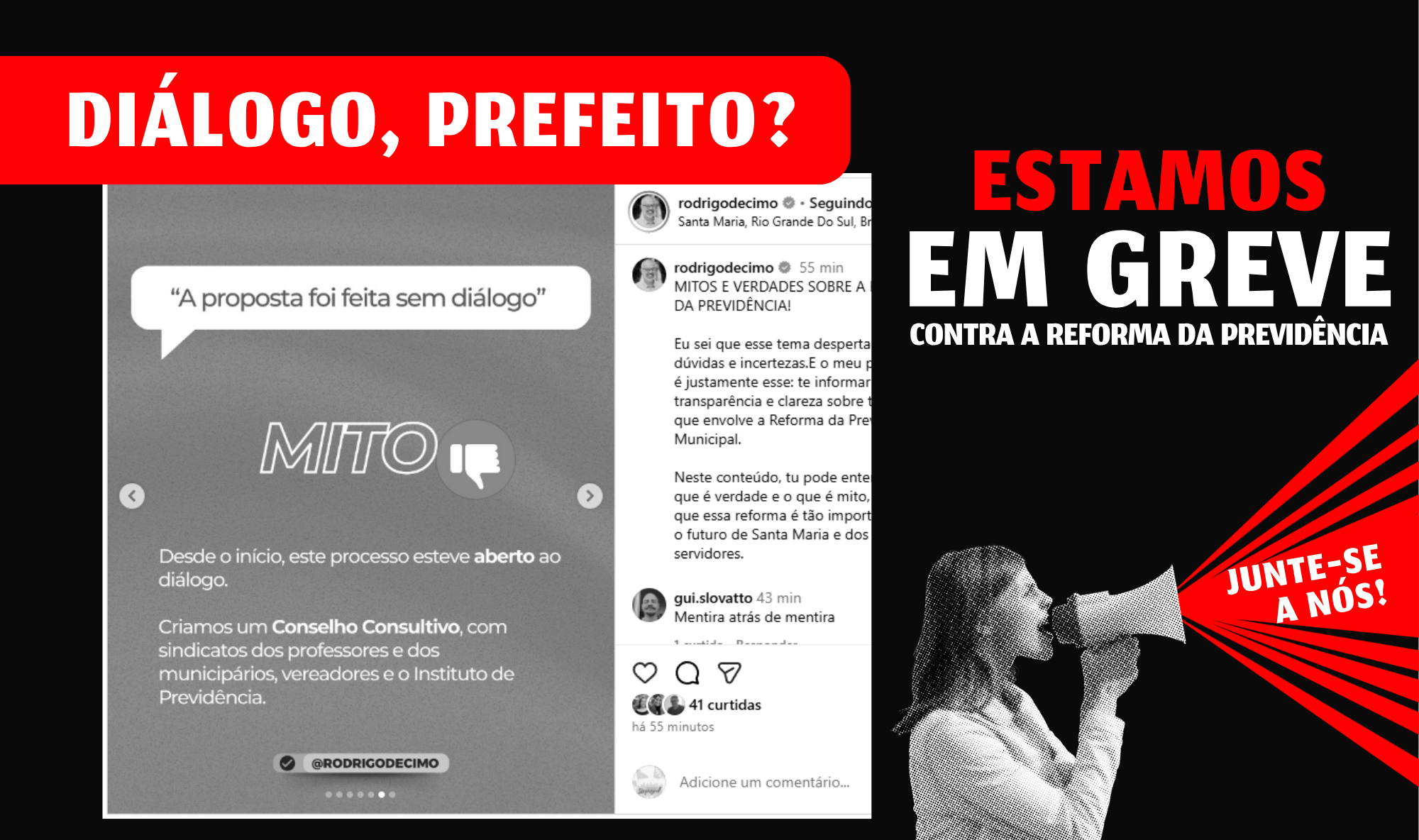 Quando o governo chama de diálogo aquilo que nunca aconteceu