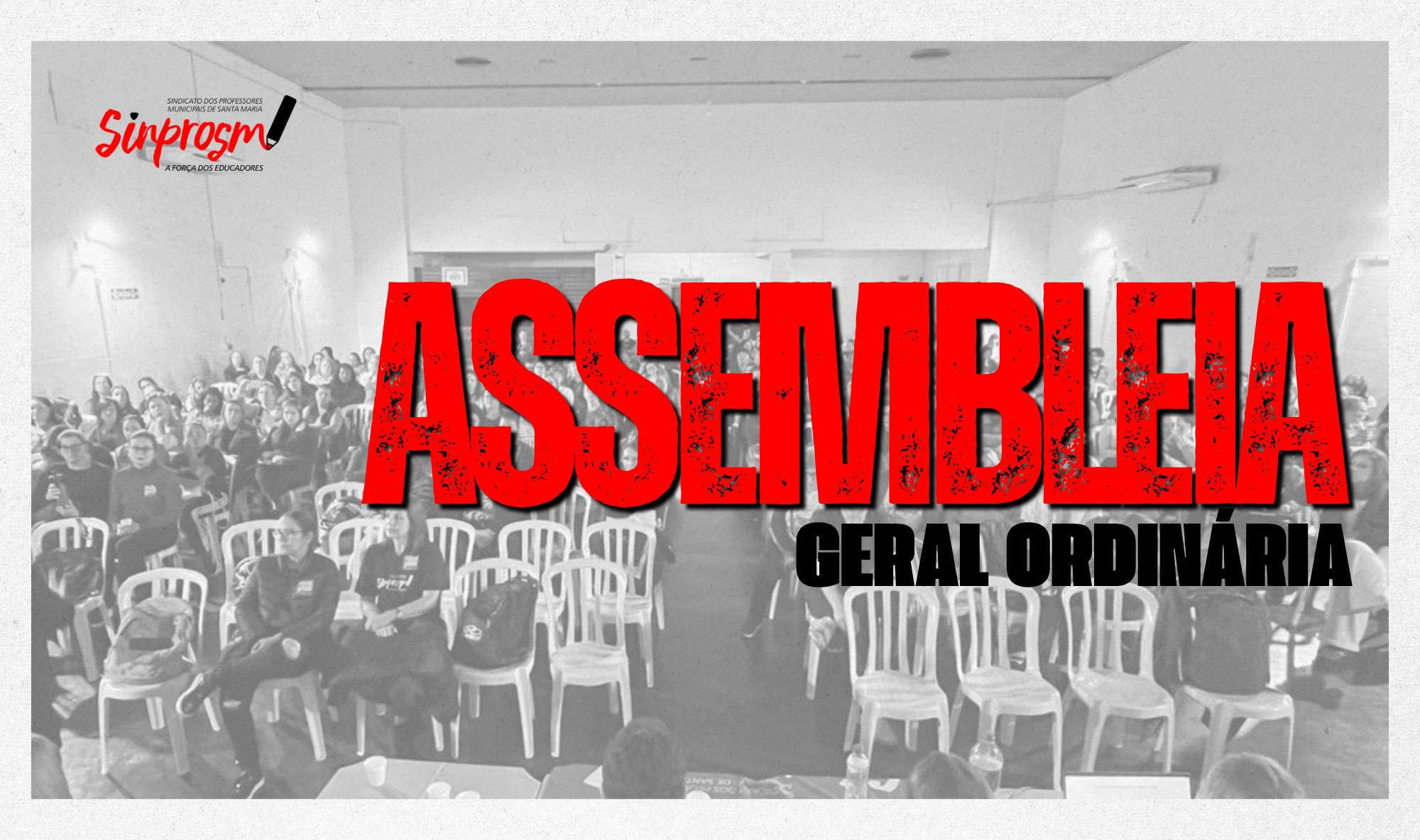 Sinprosm convoca assembleia ordinária para 10 de junho