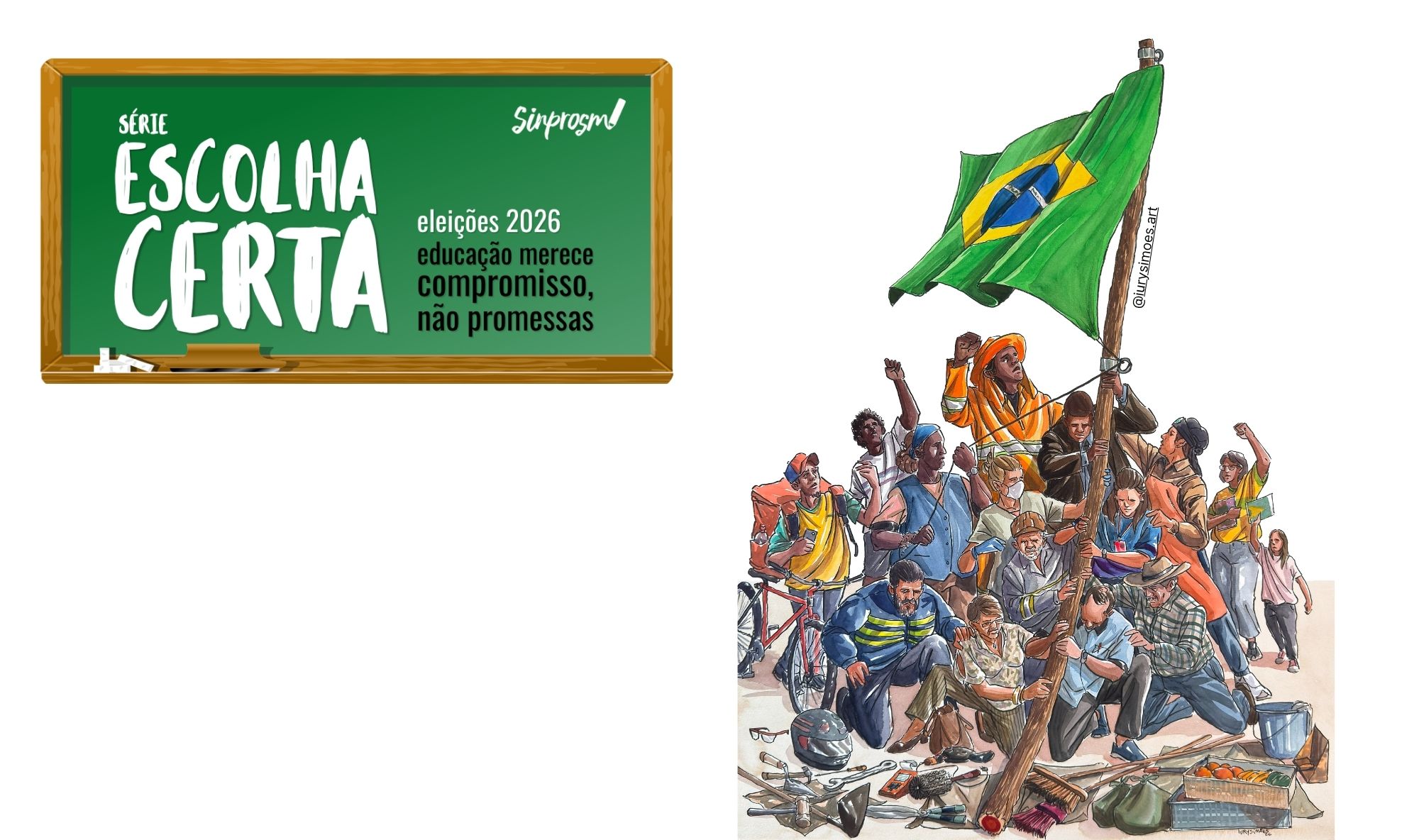 Escolha Certa: a democracia é uma conquista que se constrói todos os dias